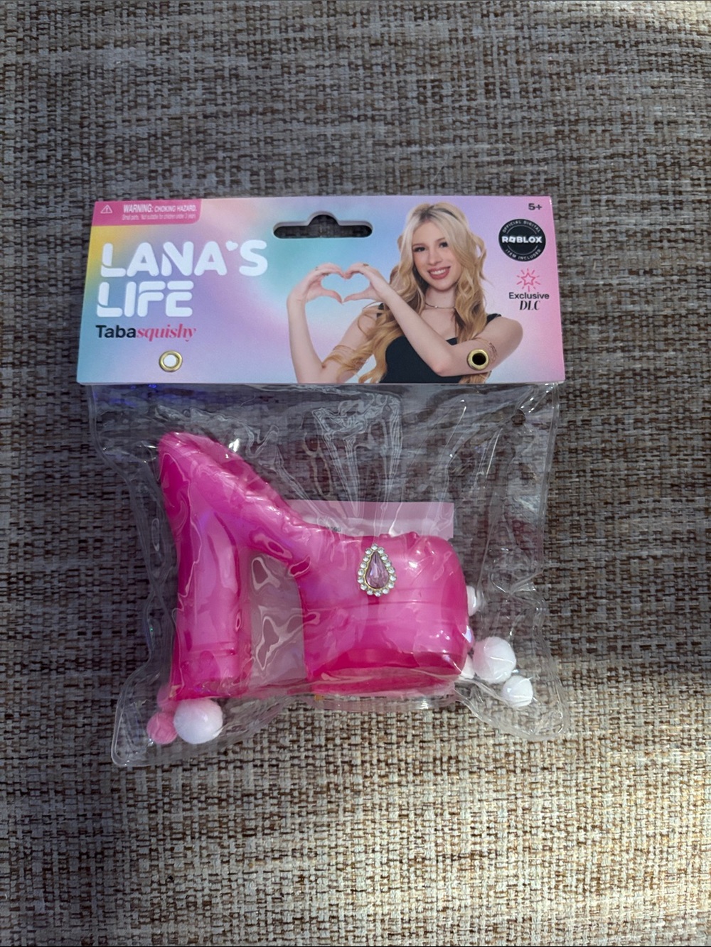 Lana's Life Pink High Heel Squishy
